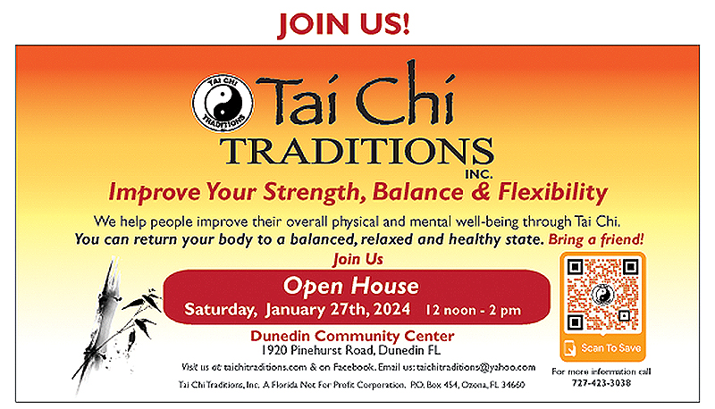 Tai Chi Traditions, Inc. Open House, January 27, 2024